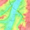 Vers-sur-Selle topographic map, elevation, terrain