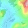Cloonusker topographic map, elevation, terrain
