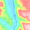 Stites topographic map, elevation, terrain