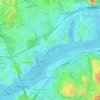 Eriksberg topographic map, elevation, terrain