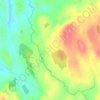 Cormeen topographic map, elevation, terrain