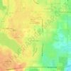 Gages Lake topographic map, elevation, terrain