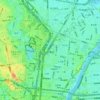 Taito topographic map, elevation, terrain