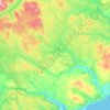 Rogart topographic map, elevation, terrain