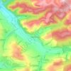 Lom Cherkovna topographic map, elevation, terrain