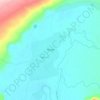 Argada topographic map, elevation, terrain