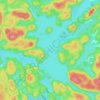 Raven Lake topographic map, elevation, terrain