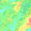 Daumeray topographic map, elevation, terrain