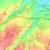 Ospringe topographic map, elevation, terrain