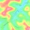 Hastings topographic map, elevation, terrain