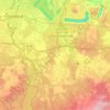 Neuhausen/Spree topographic map, elevation, terrain