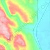 Town of Cherry Creek topographic map, elevation, terrain