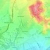 Wootton topographic map, elevation, terrain