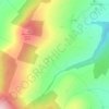 Ballinasilloge topographic map, elevation, terrain