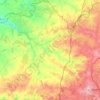 87160 topographic map, elevation, terrain