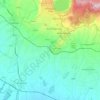 Genzano di Roma topographic map, elevation, terrain