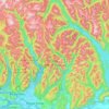 Area F (McConnell Creek/Hatzic Prairie) topographic map, elevation, terrain