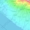 Retalhuleu topographic map, elevation, terrain