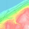 Town of Ripley topographic map, elevation, terrain