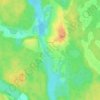 Байнёво topographic map, elevation, terrain