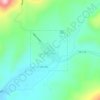 Antelope topographic map, elevation, terrain