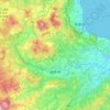 Yufu topographic map, elevation, terrain