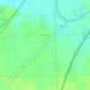 Diamond topographic map, elevation, terrain