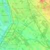 23rd district topographic map, elevation, terrain