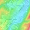 Franklin topographic map, elevation, terrain