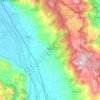 Padula topographic map, elevation, terrain