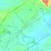 Longcot topographic map, elevation, terrain