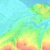 Pendé topographic map, elevation, terrain