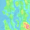 Lake Washington topographic map, elevation, terrain