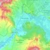 Amatitlán topographic map, elevation, terrain