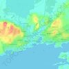 Galway topographic map, elevation, terrain