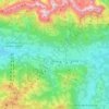 Ellmau topographic map, elevation, terrain