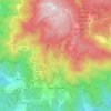 Pano Platres topographic map, elevation, terrain