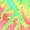 Barham topographic map, elevation, terrain