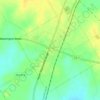 Kosse topographic map, elevation, terrain