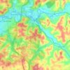 Jackson Township topographic map, elevation, terrain