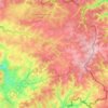 Büllingen topographic map, elevation, terrain