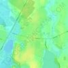 Ginkūnai topographic map, elevation, terrain