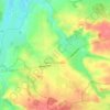Bessais-le-Fromental topographic map, elevation, terrain