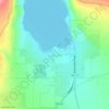 Soap Lake topographic map, elevation, terrain