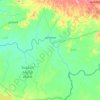 Lumphat topographic map, elevation, terrain