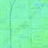 Lauderdale Lakes topographic map, elevation, terrain