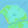Ilha de Maracá do Norte topographic map, elevation, terrain