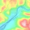 East Conemaugh topographic map, elevation, terrain