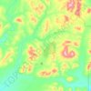 Red Dog Mine topographic map, elevation, terrain