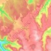 Bligny-le-Sec topographic map, elevation, terrain